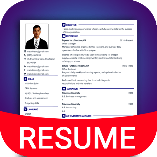 Top Free Resume Builder Apps for Android in 2022 - Build a Great Resume