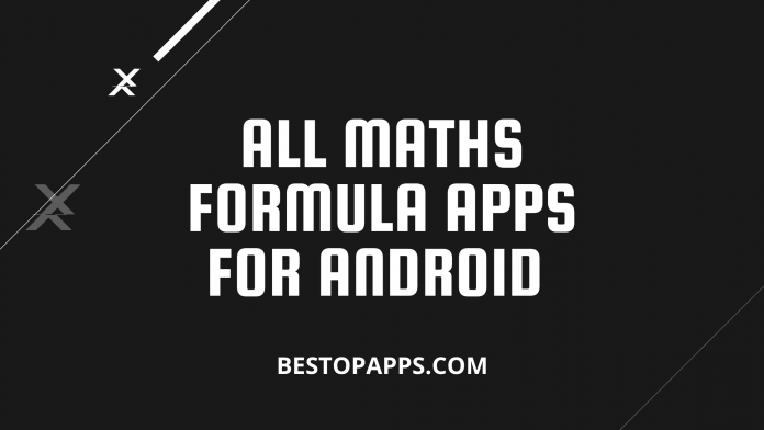 Top 8 All Maths Formula Apps for Android in 2022