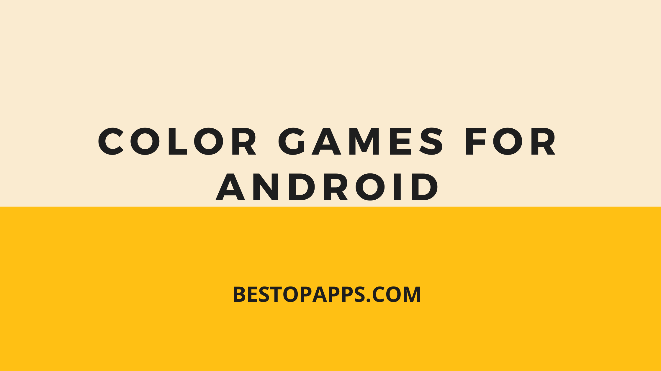 Color Games for Android