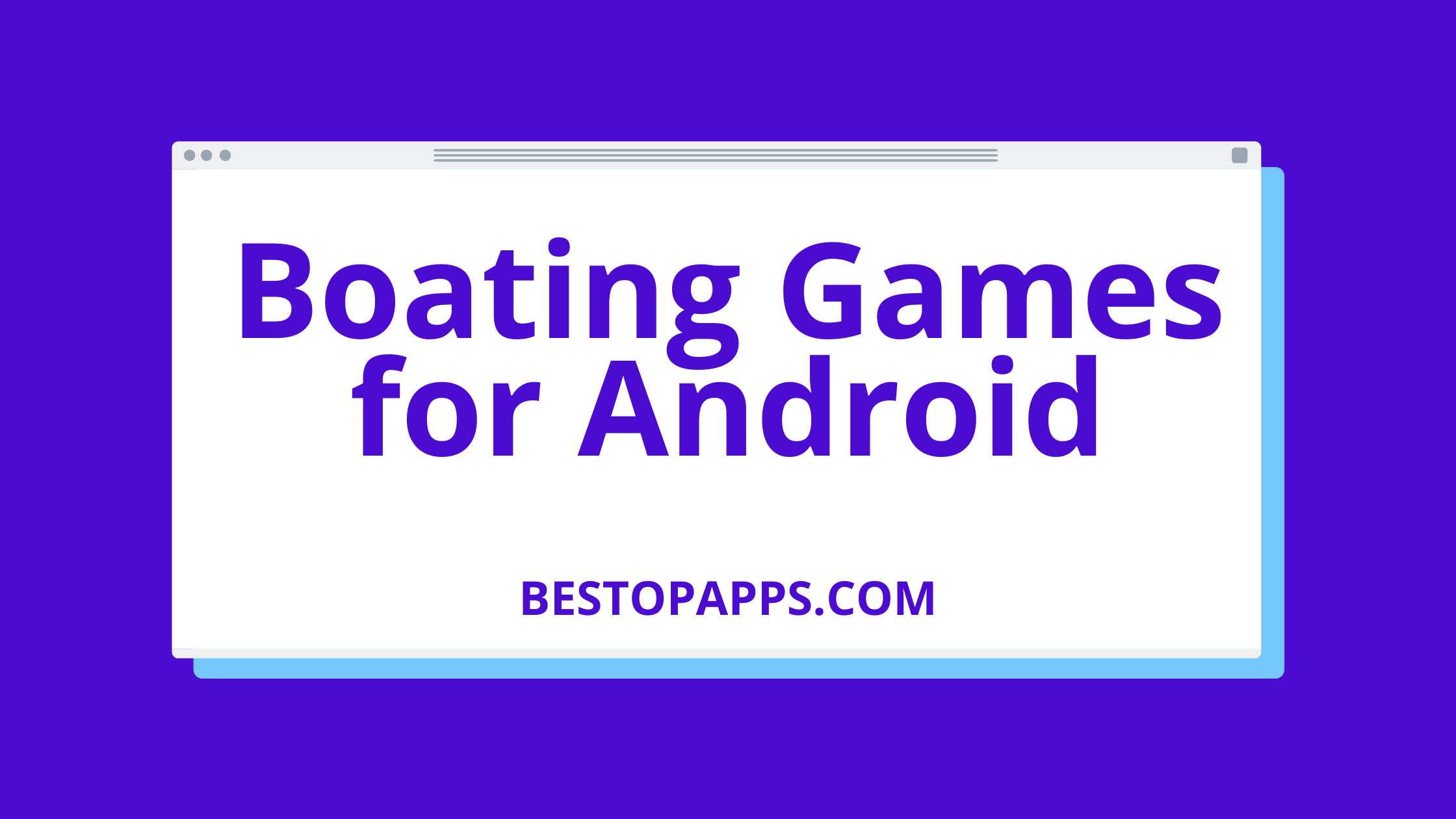 Boating Games for Android
