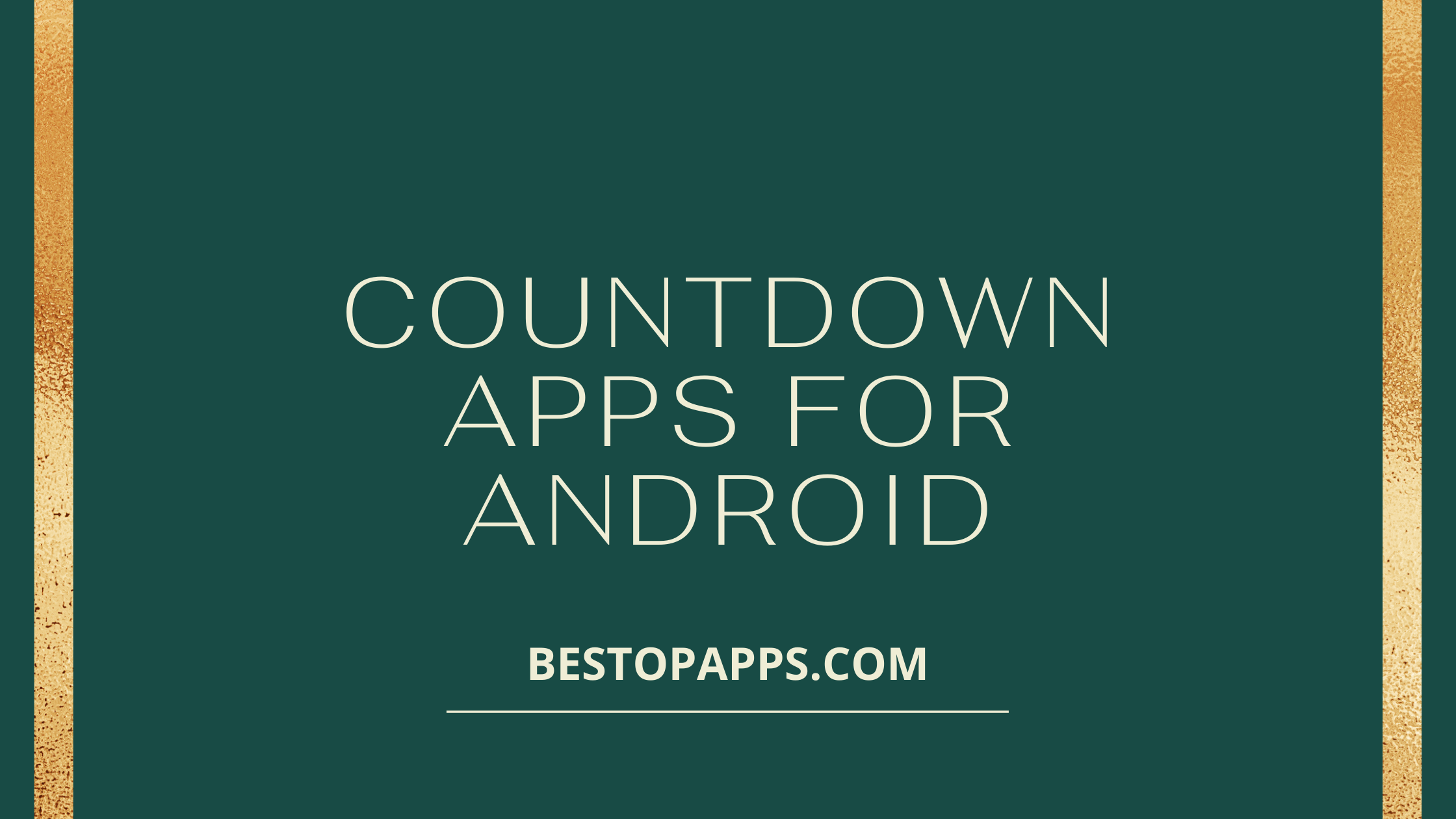 Countdown Apps for Android